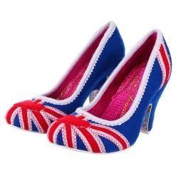 Iconic By Irregular Choice Platinum Patty