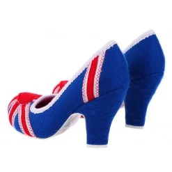Iconic By Irregular Choice Platinum Patty