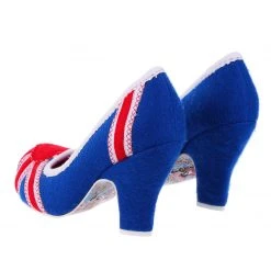 Iconic By Irregular Choice Platinum Patty