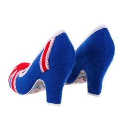 Iconic By Irregular Choice Platinum Patty