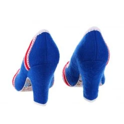 Iconic By Irregular Choice Platinum Patty