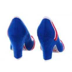 Iconic By Irregular Choice Platinum Patty