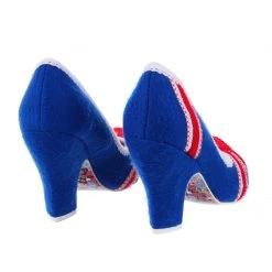 Iconic By Irregular Choice Platinum Patty