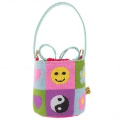 Irregular Choice Bags Stickers And Smiles Bag