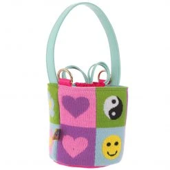 Irregular Choice Bags Stickers And Smiles Bag