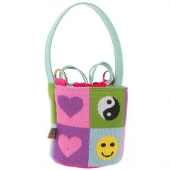 Irregular Choice Bags Stickers And Smiles Bag