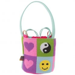 Irregular Choice Bags Stickers And Smiles Bag