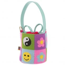 Irregular Choice Bags Stickers And Smiles Bag
