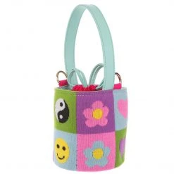 Irregular Choice Bags Stickers And Smiles Bag