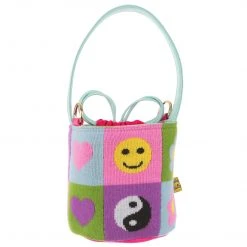 Irregular Choice Bags Stickers And Smiles Bag