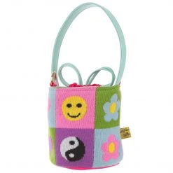Irregular Choice Bags Stickers And Smiles Bag
