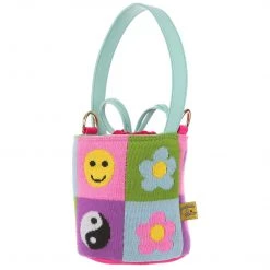 Irregular Choice Bags Stickers And Smiles Bag