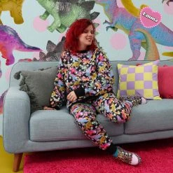 Irregular Choice Clothing Everything Big Mood Fitted Joggers