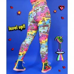 Irregular Choice Clothing Gamer Leggings Everything