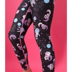 Irregular Choice Clothing Everything Cosmic Cat Leggings