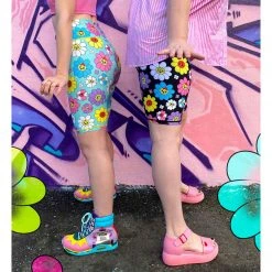 Irregular Choice Clothing Flower Dripping Shorts