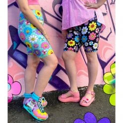 Irregular Choice Clothing Flower Dripping Shorts