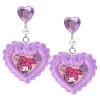 Irregular Choice X Melody Heart Earrings